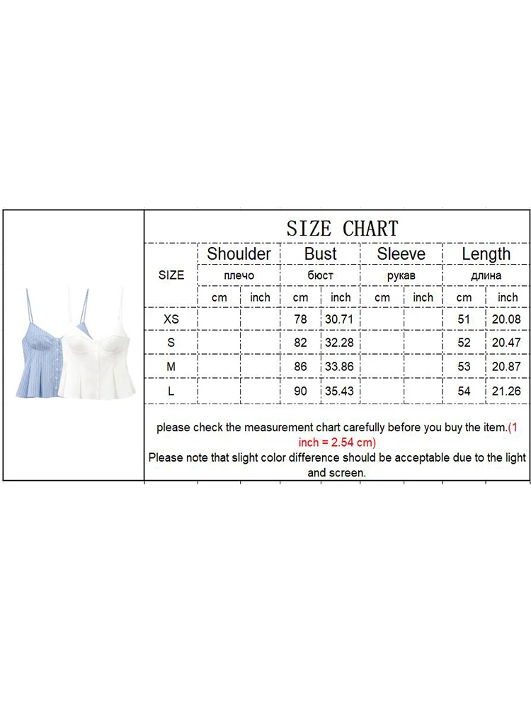 TFMLN 2025 Fashion Women's Camisole Tops Summer Causal Sleeveless Striped Strap Shirts High Street Ladies Folds Hem Tops
