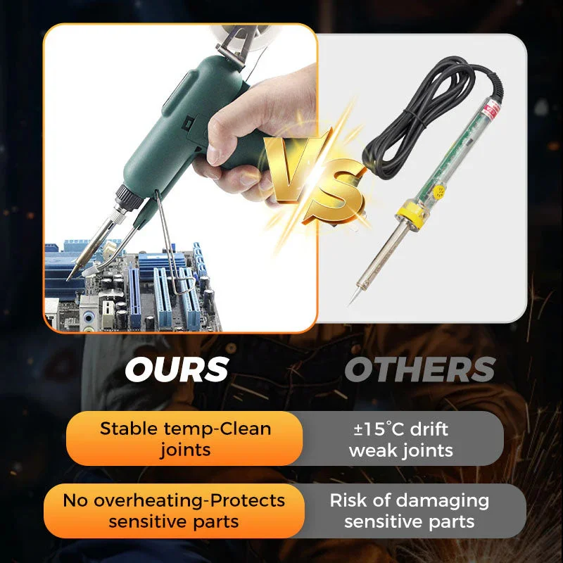 High-efficient 80W Electric Sodering Iron 220V/110V Handheld Solder Welding Machine Heating Repair Tools Small Soldering Iron