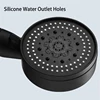 MIJIA 5 Modes Adjustable Black Bath Shower Head High Pressure Water Saving Shower Stop Water Shower head Bathroom Tool 3
