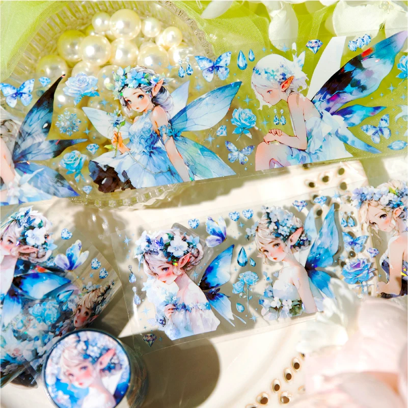 레트로 크리에이티브 장식 DIY pet 테이프, 꿈과 잔치 시리즈, 5PCs/로트