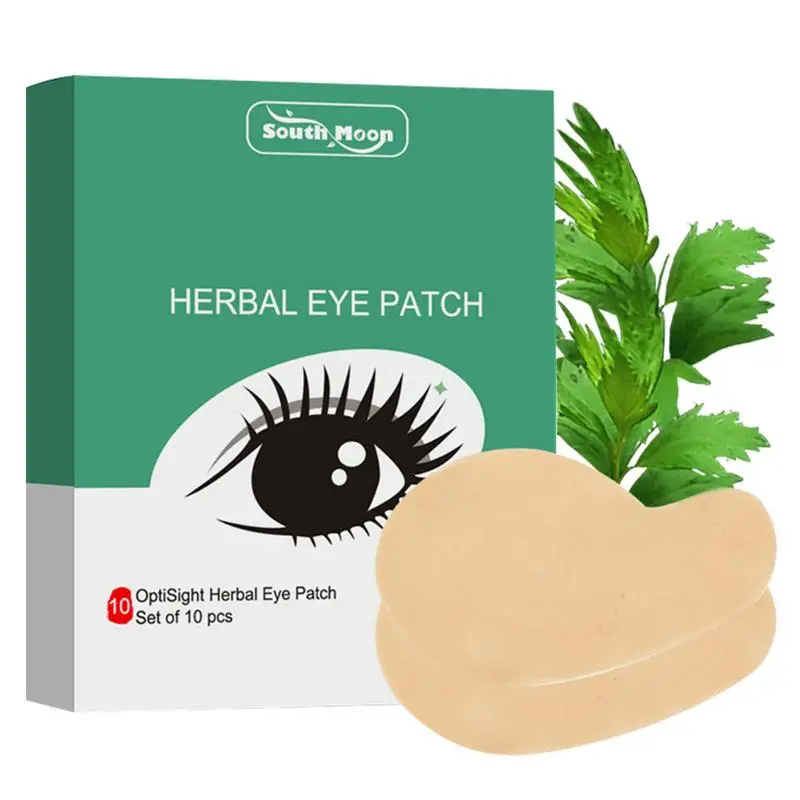 Wormwood Eye Care Patch Herbal Cold Eye Covers For Eyesight Moxa Pads