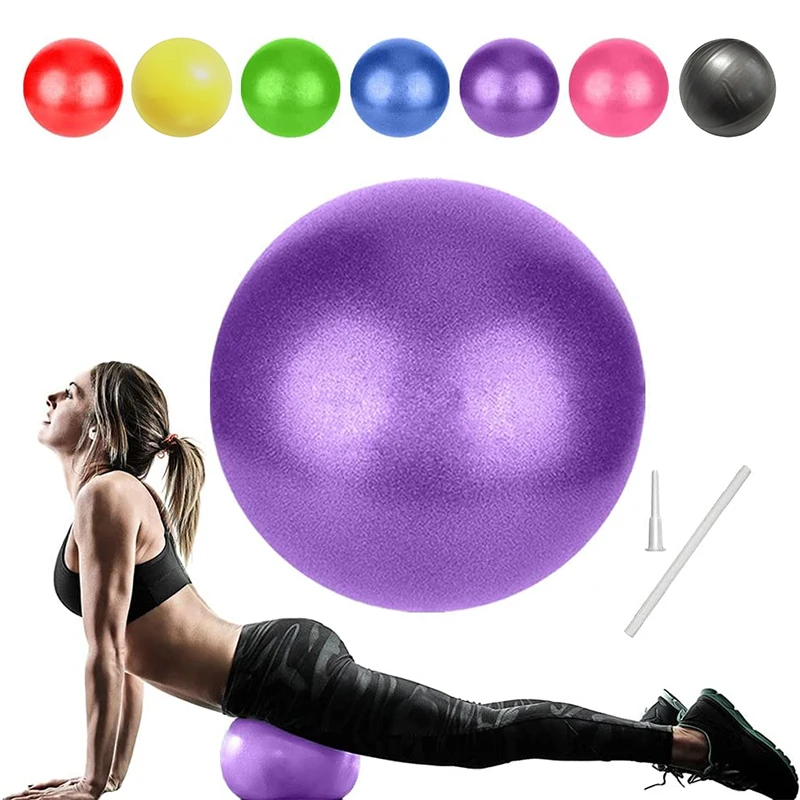 

20-25Cm Pilates Ball Yoga Ball Exercise Gymnastic Fitness Ball Balance Exercise Fitness Yoga Core and Indoor Training Ball Hot