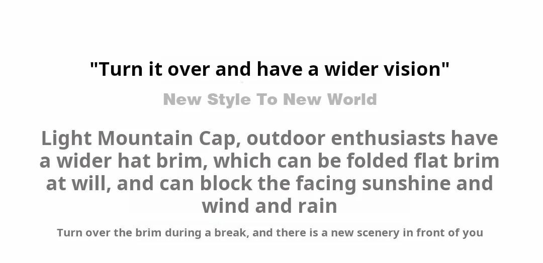 Maden Adjustable Outdoor Camping Baseball Caps Breathable Original Duck Tongue Hat Men's Lightweight Fishing Sun Fitted Hats