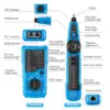 BSIDE FWT11 Network Cable Tester Detector RJ11 RJ45 Cat5 Cat6 Telephone Wire Tracker Tracer Toner Ethernet LAN Line Finder 6