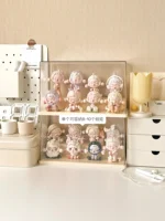 Blind Box Storage Display Stand Acrylic Transparent Lego Hand-made Decoration Display Cabinet for POPMart Dust-proof Display Box 2