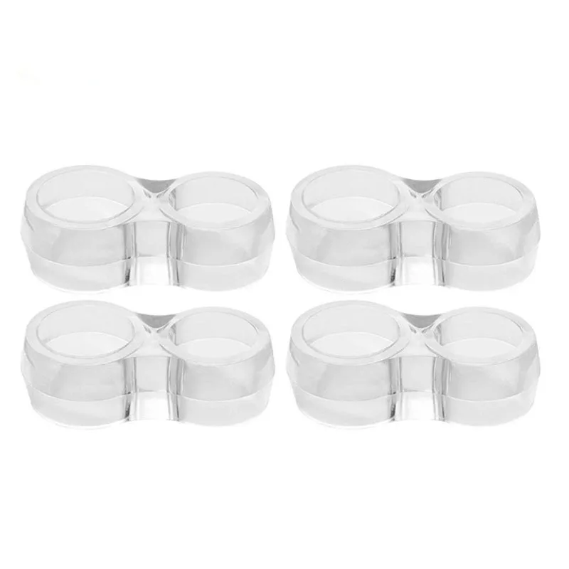 5pcs Door Stop Transparent Doors Handle Buffer Pad Baby Safety Children Protection Walls Furniture Door Stopper Kitchen Bedroom