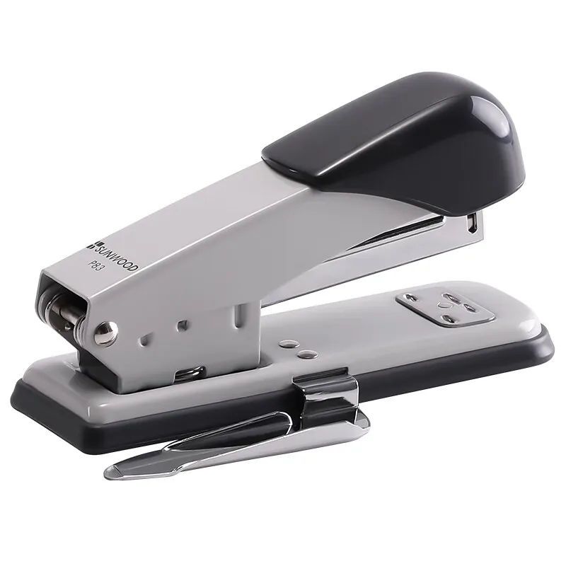 

Sunwood Hand Held Stapler Student Office Binding Machine Multi Function Labor Saving Durable Stapler Thickened Medium Stapler