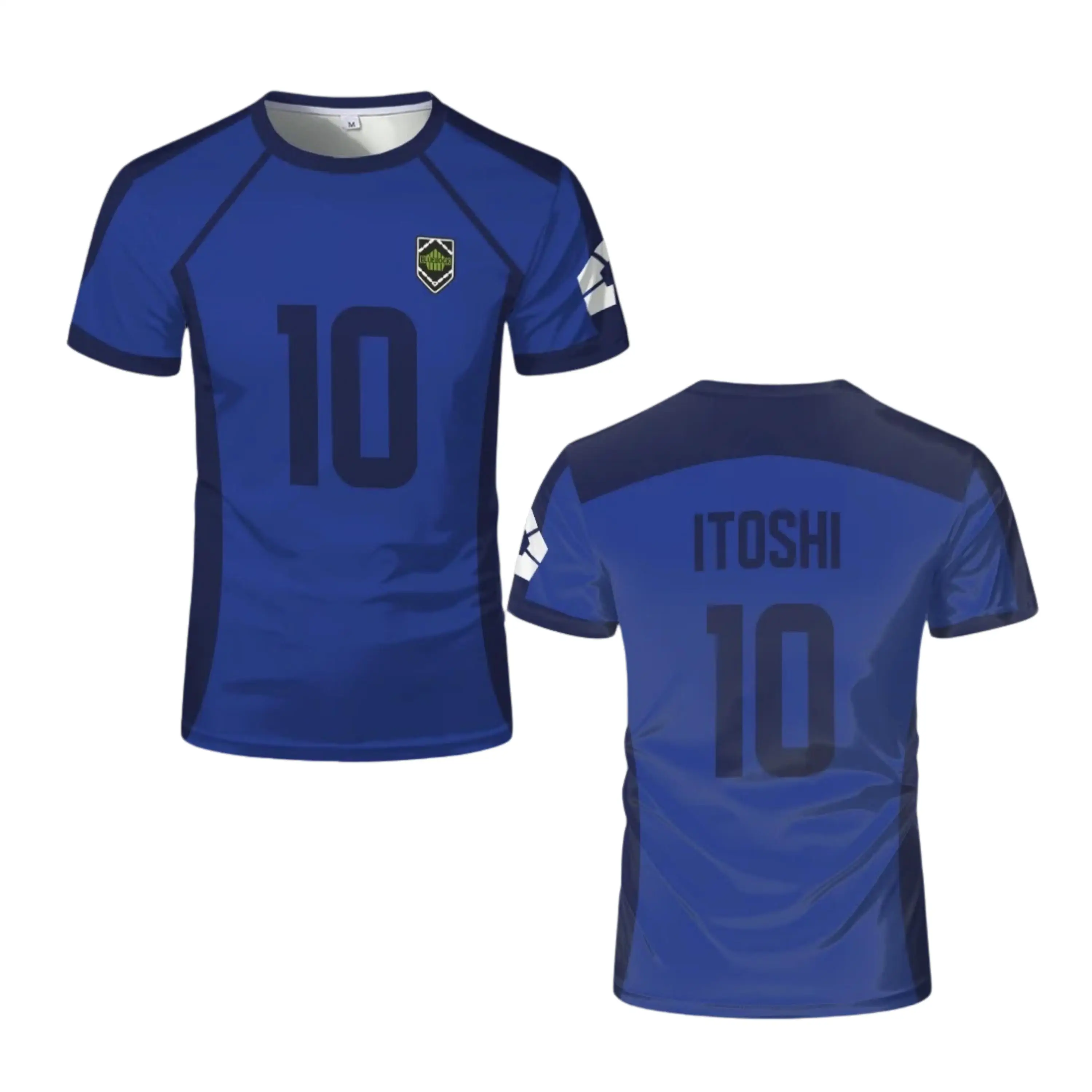 블루 락 이사기 요이치  11 축구 유니폼 애니메이션 축구 셔츠 훈련 스포츠웨어 코스프레 의상 통기성 티셔츠 남성 어린이 선물