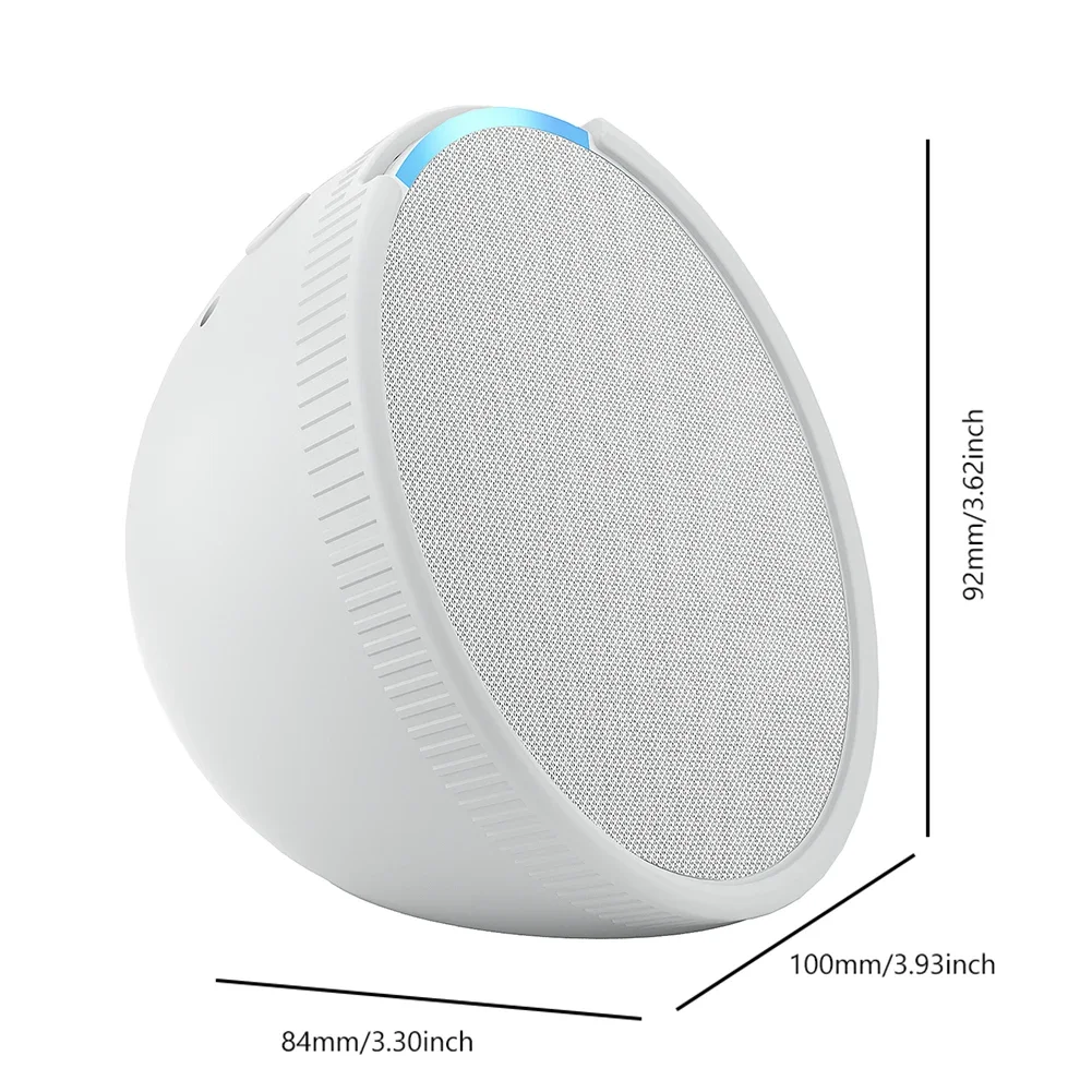 Support mural pour haut-parleur Amazon Echo POP, câble intégré, support de boîte de son intérieure pour décoration de la maison Amazon Echo Pop