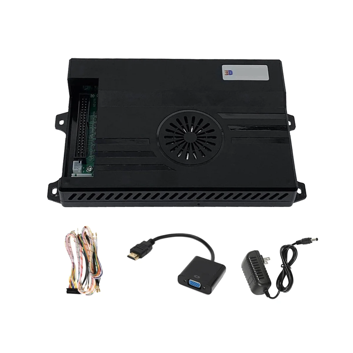 

For 3D Pandora Saga Box EX2+4.8MM Cable 64G 8000 in 1 Arcade Game Console Push Button Cabinet Bartop(US Plug)
