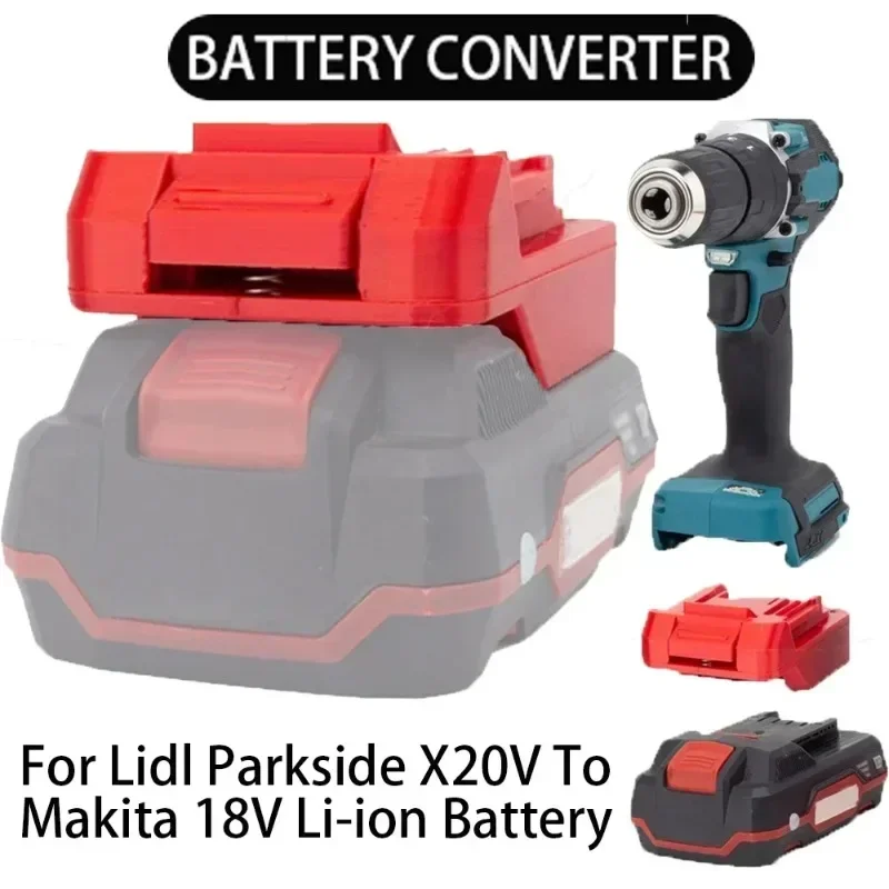 Battery Adapter Parkside Makita  Parkside Battery Adapter Lidl