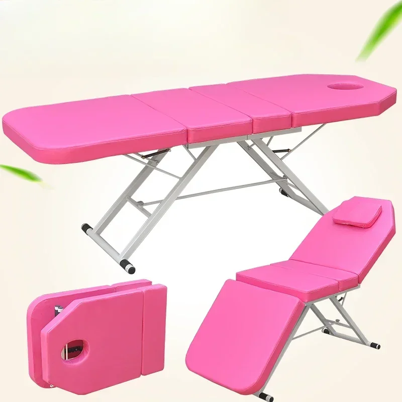 Folding Portable Massage Bed Beauty Spa Examination Physiotherapy Massage Bed Bathroom Camilla Masaje Salon Furniture WZ50MB
