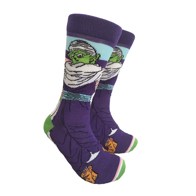 Warm Japanese Cartoon Anime Character Seven Dragon Ball Sun Wukong Men and Women In The Tube Deodorant Sports Socks Gift