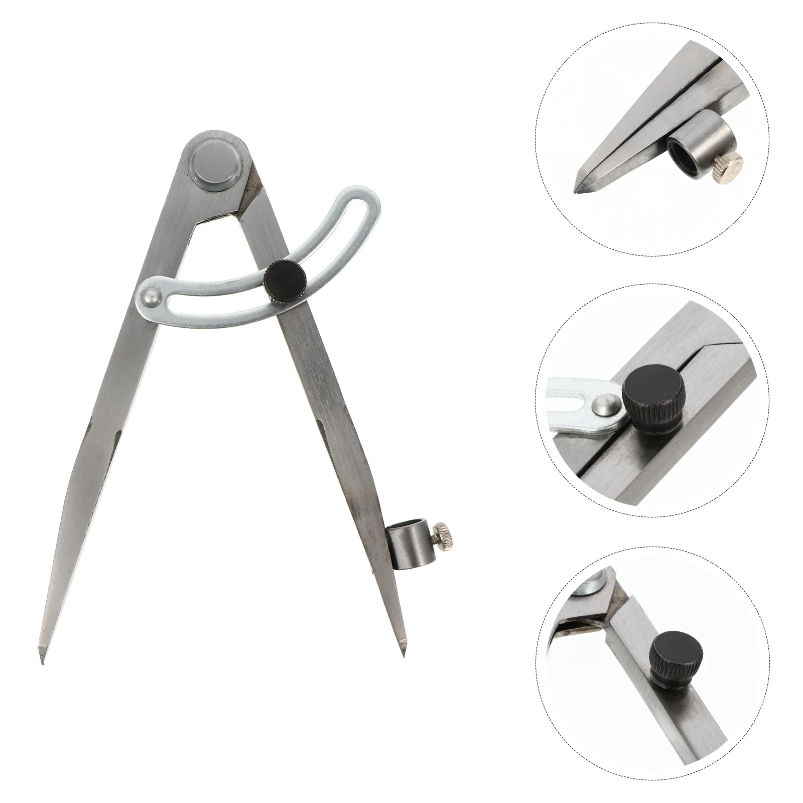 Compasses Drawing Caliper Sewing Handmade Gadget Rotary Tool -craft Metal 30sets metal zinc alloy press studs sewing button snap fasteners sewing leather craft clothes bags handmade diy 831 633 503 501