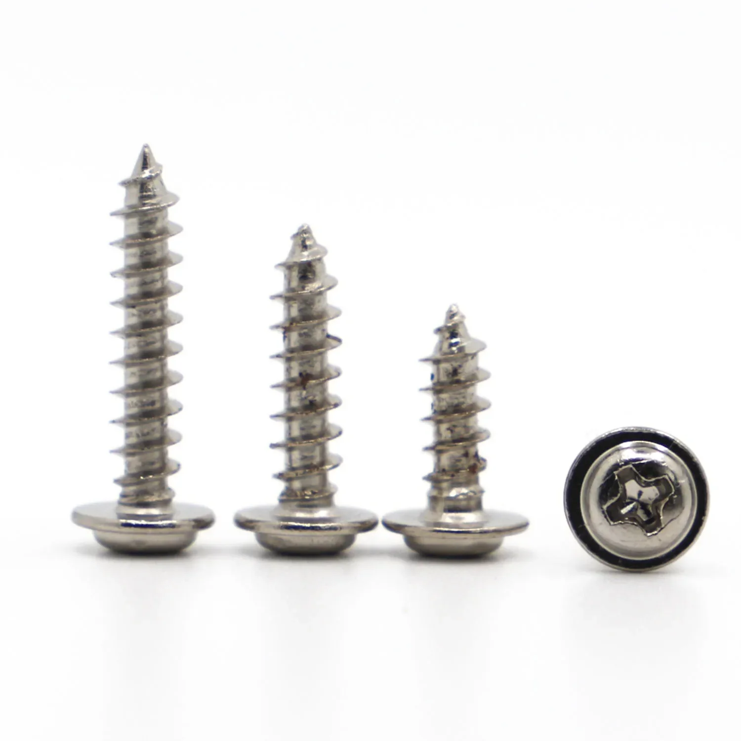 M1.2 M1.4 M1.7 M2 M2.3 M2.6 M3 M3.5 M4 PWA Nickel Plated Cross Round Head Self Tapping Screw Pad Pan Head Tapping Screws round pan head screw self tapping screw kit self tapping screw tapping screws cross recessed pan head screw cross phillips screw brass screws brass screw stainless steel screw screw and nut kit computer screw kit phillips pan head screw phillips head screw electronic repair screws cross round pan head screw cross round head screw aluminum screw