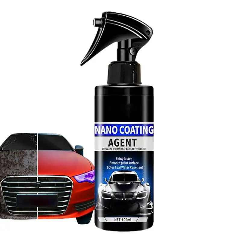 

Car Cleaner Polish 100ml Auto Scratch Repairing Nano Spray Car Scratch Remover Agent For Boat SUV Truck Motorcycle RV And Travel