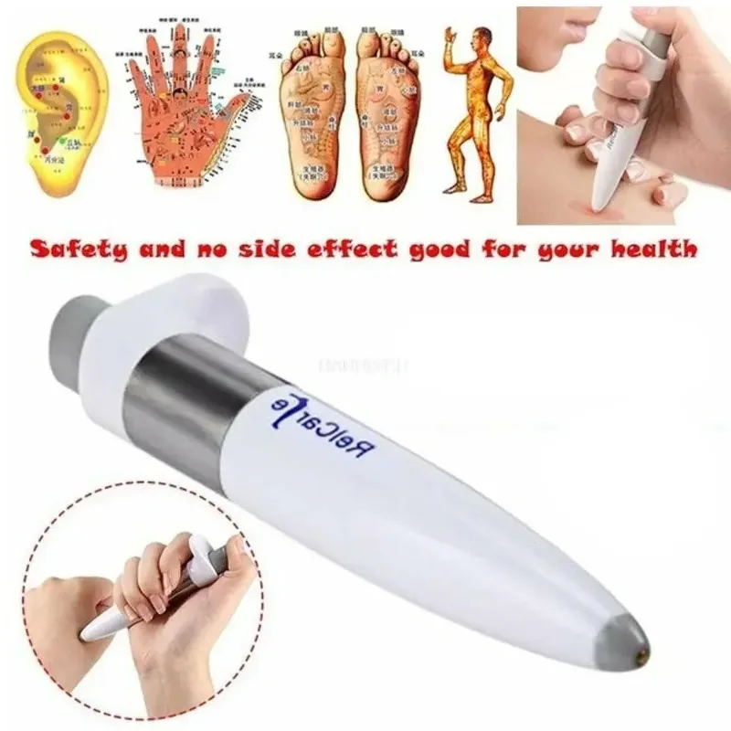 Portable Electronic Pulse Pen Relieves Muscle Shoulder and Arm Pain Relief Sciatica Joint Acupoint Therapy Massage Pen