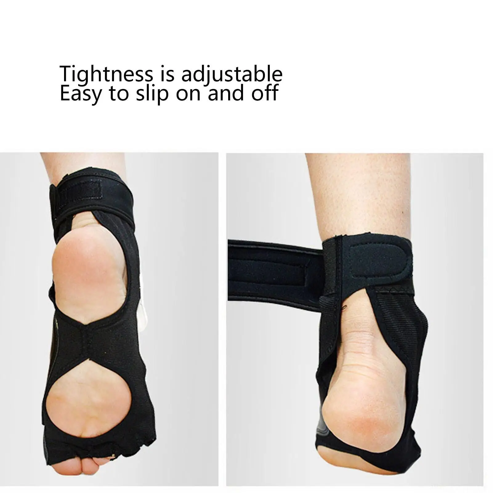 Taekwondo Feet Protector Multi-Sport Cushion Hook PU Leather Slip Proof Support