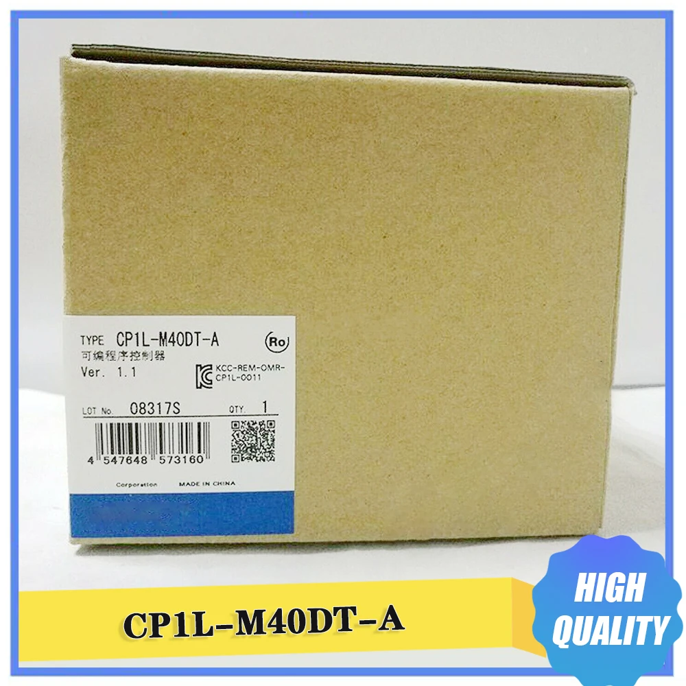 Programmable Controller PLC CP1L-M40DT-A CONTROL LOG 24 IN 16OUT 100-240V