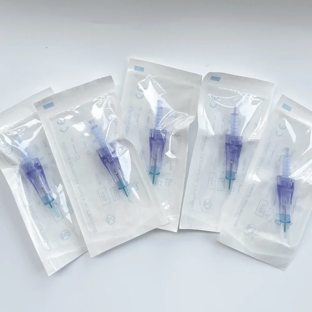 Blue A6 Derma Pen Needle Cartridge Replacement Head for Microneedling Dr.Pen A6 A1 M7 M5 N2 MYM Nano MTS microneedling derma pen,microneedling needle cartridge,microneedling cartridge