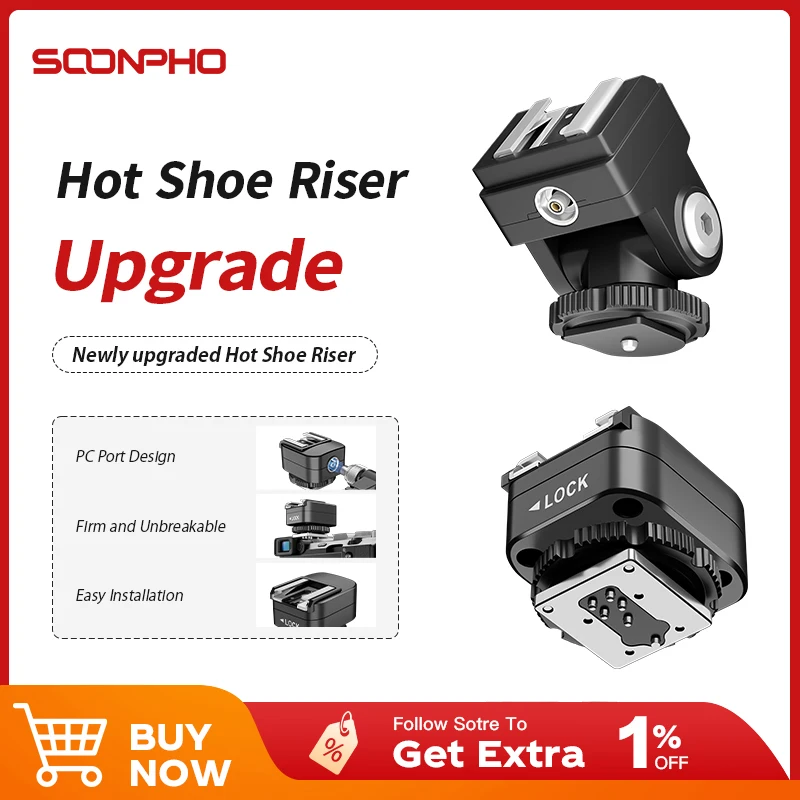 니콘  캐논 C-N2 핫슈 컨버터 어댑터 PC 싱크 포트 키트용 신형 SP-320 ..