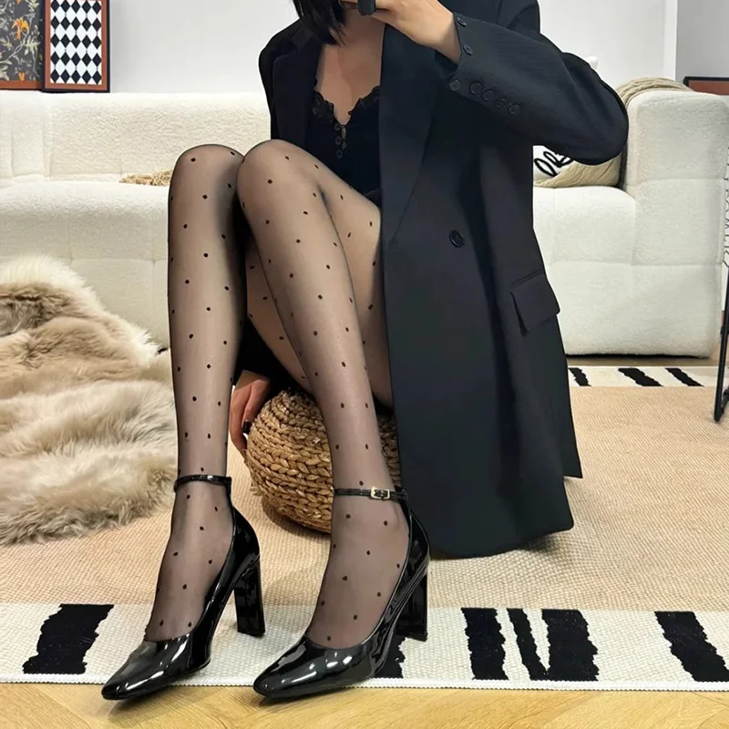 Patent Leather High Heel Women Mary Jane Shoes Fashion Square Toe Buckle Shoes Spring Autumn Ladies Elegant Party Dress Shoes 4