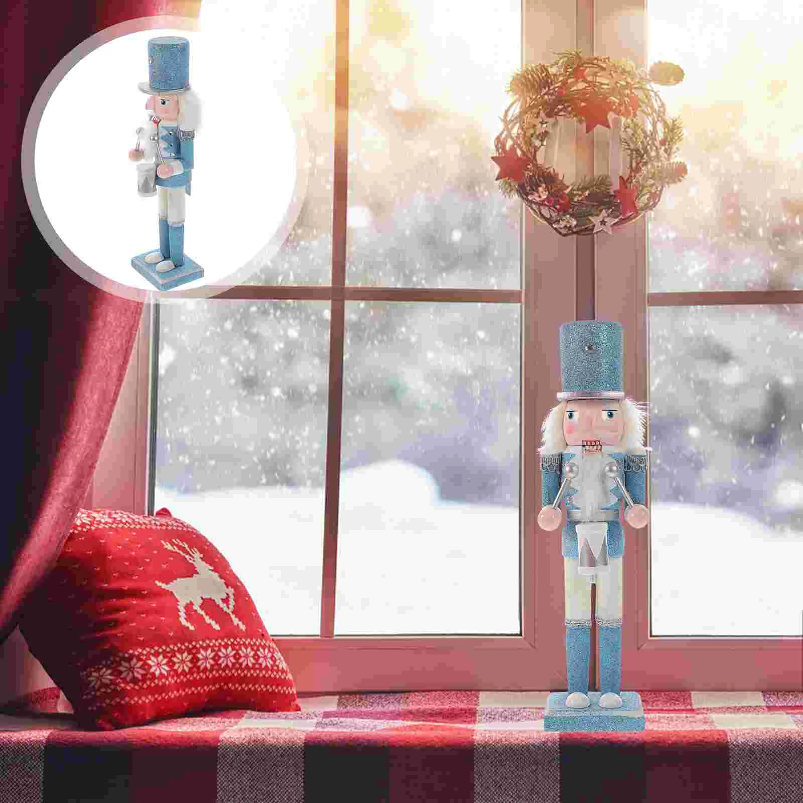 

Nutcracker Ornament Figures Nutcrackers Christmas Figurine Traditional Decor Table Decorations