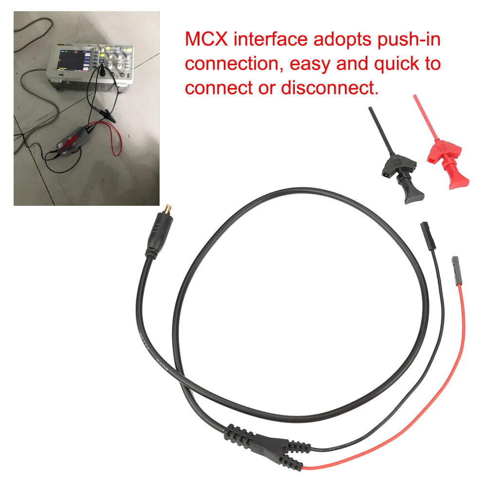 

DSO112A Oscilloscope Probe MCX Test Probe Hook for DS202 DS203 DS211 DS212 DSO201 DSO112A Mini Pocket Oscilloscope