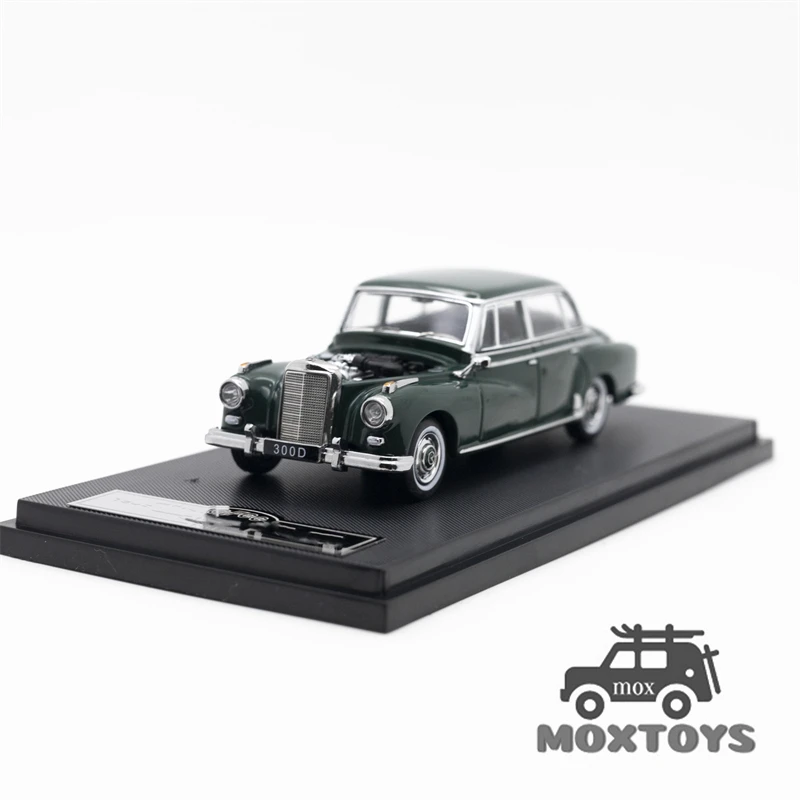 【新品】1/64 GFCC Mercedes Benz 300D Black GFCC 1/64 Scale Mercedes-Benz 300D 1959 Black Diecast Car