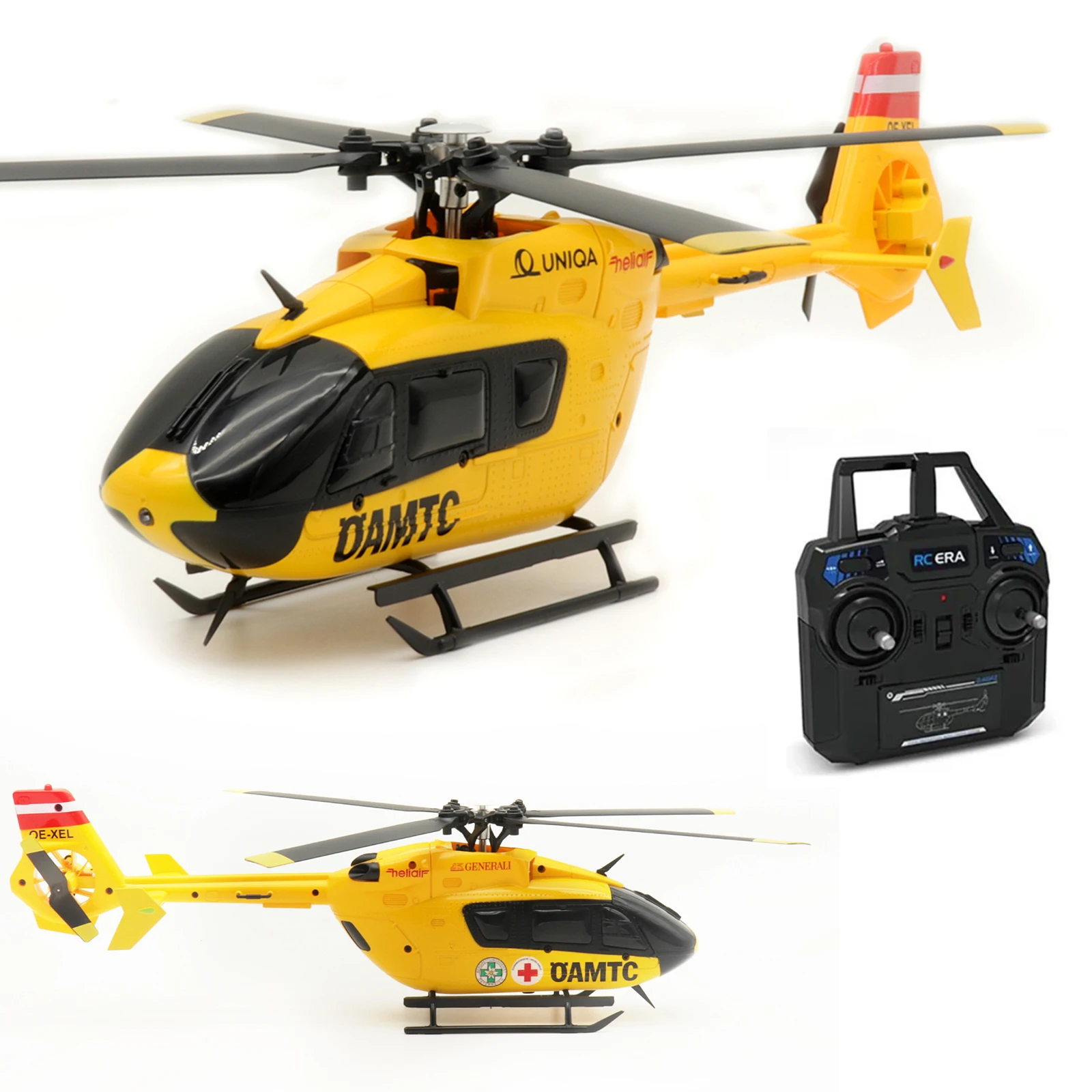 RC ERA C187S EC135 масштаб OAMTC оптический поток позиционирование гироскоп стабилизированный Радиоуправляемый вертолет 2,4G дистанционное управление самолет
