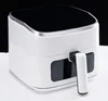 4QT Air Fryer with Visible Window, 1500W Digital Touchscreen Air Fryer with 8 Presets, White