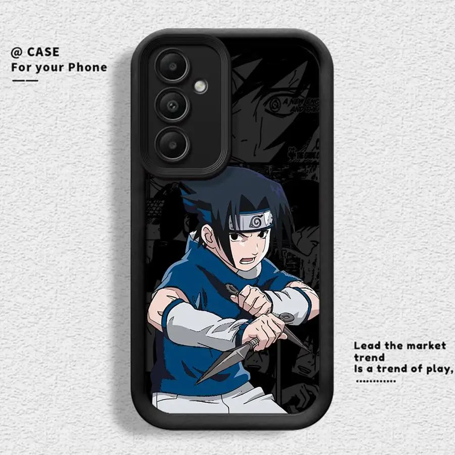 N-Narutos Sasukes Soft Cover Phone Case