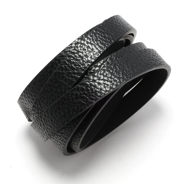 Striscia Di Cuoio Whakano Cinturino In Pelle PU Vintage, Piatto, 5 M, Largo, In Pelle Cinturino Pelle Vintage - Foto 5