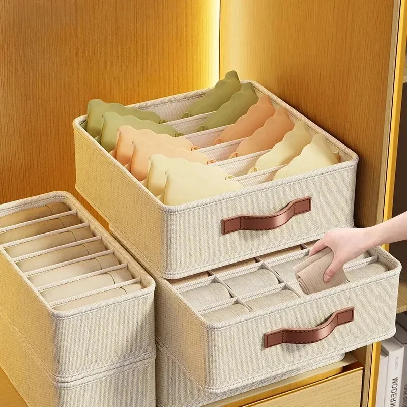 Underwear Storage Box Foldable Wardrobe Organizer Waterproof Drawer Compartment clothes organizer storage box underwear storage organizer underwear storage box drawer divider drawer organizer