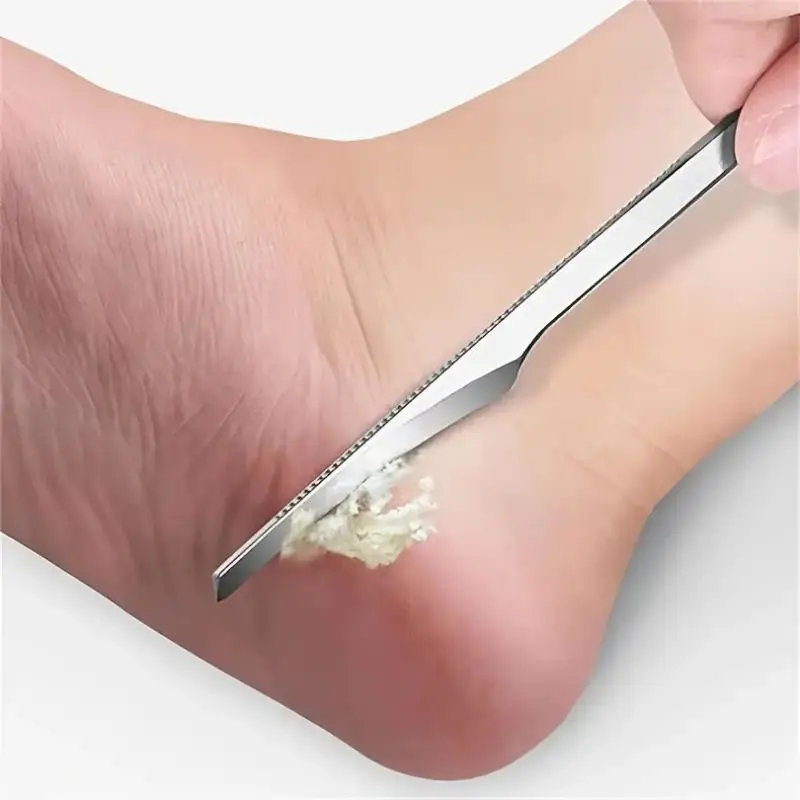 Stainless Steel Foot Knife Dead Skin Remover Toe Nail Shaver Callus Rasp for Pedicure Foot Care Shops