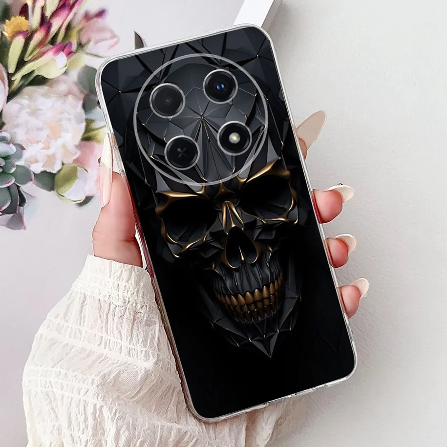 Cute Cartoon Cat Marble Soft Silicone Case - 2025 Edition