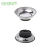 Round Magnetic Parts Tray Bowl Dish Stainless Steel Garage Holder Tool 1