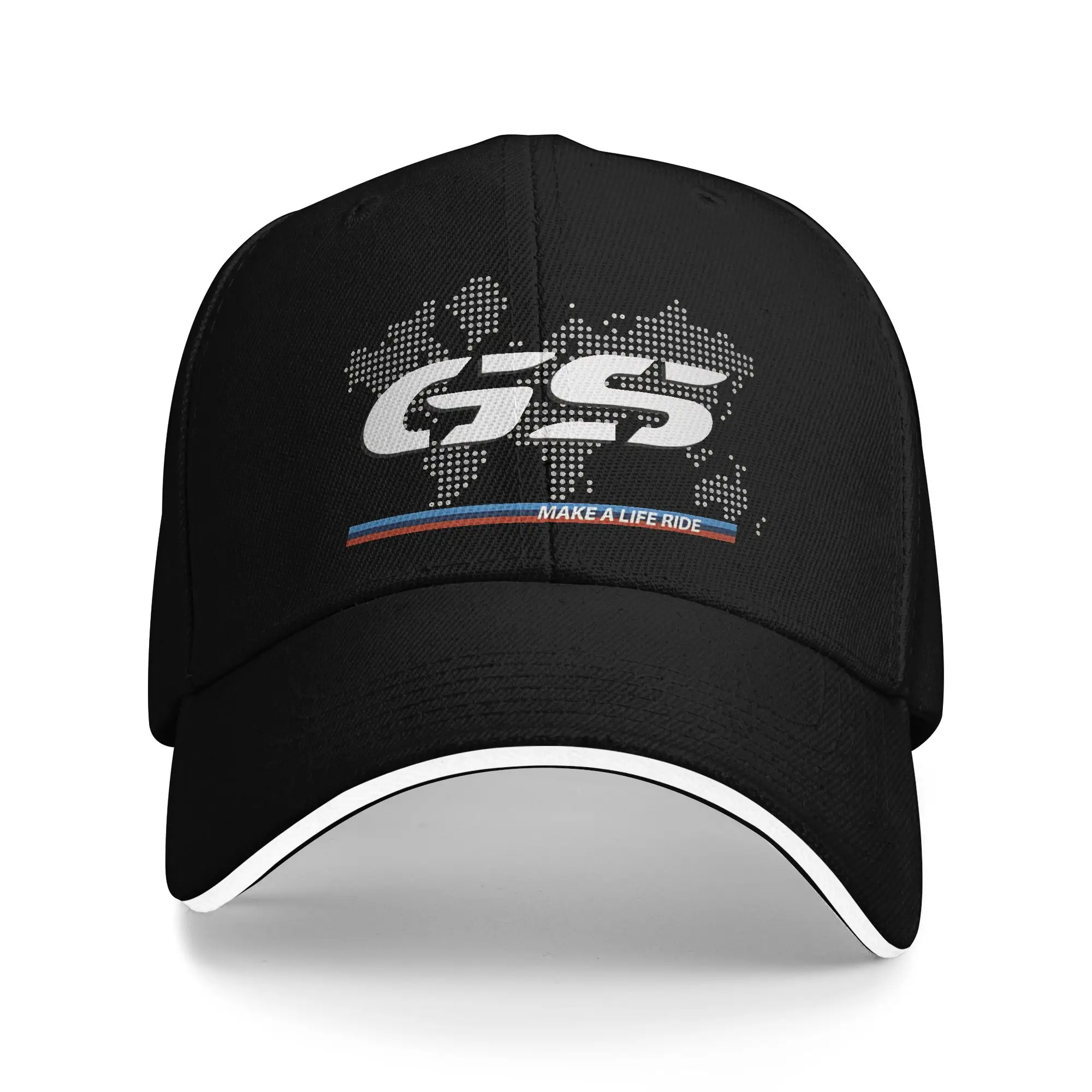 GS World Map Baseballkappe, modische Trucker-Mütze, Sommer, für Damen und Herren, zum Laufen, Hippie-Baseballkappen