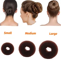 Accessoires capillaires : Chignon magique en mousse, outils de coiffure pour chignon rapide et volumineux, pour filles, femmes et dames 2