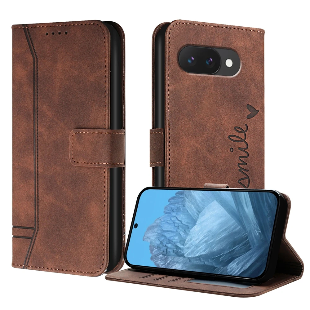 Leather Flip Phone Wallet Case - Elegant Back Cover