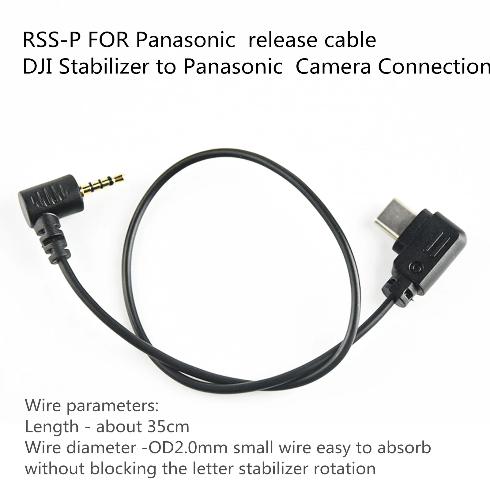 For DJI RSS-P for Panasonic Control Cable GH6 GH4/5/6/7 s5 s5ii G95 fz1000 g85 Camera DJI Ronin-SC RSC2 rs2 RS4 RS3 Pro