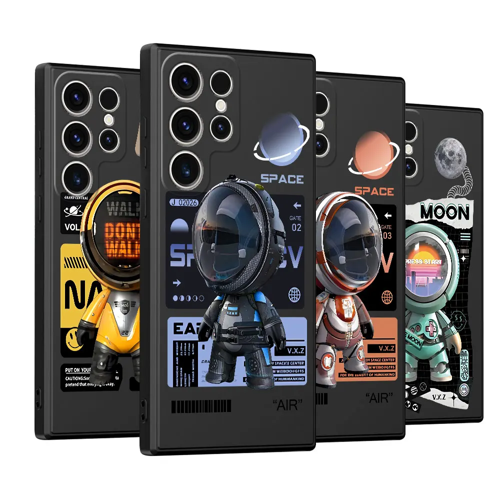 Custodia Per Motorola Moto G200 5G Edge 20 Pro Edge 40 Pro Edge 30 Neo G9 Plus One Fusion Plus Luxury Space Astronaut