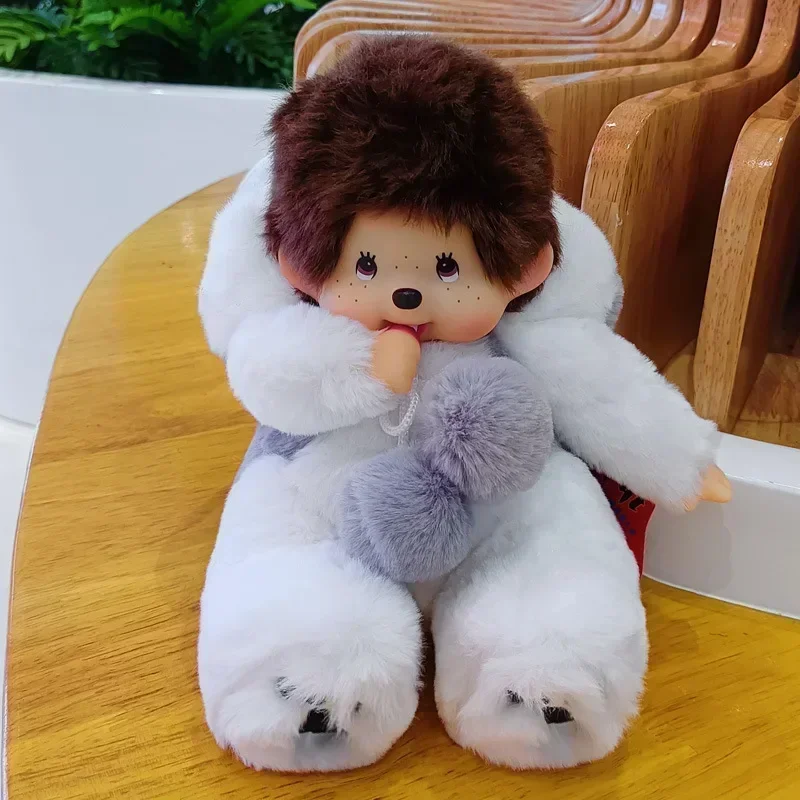 thumbnail image 4 of Muñeca de animación de dibujos animados Kawaii MONCHICHI de 20 cm, regalo de cumpleaños para niños, regalo de Navidad, suministros para bodas, novedad de 2023, 4 of 5