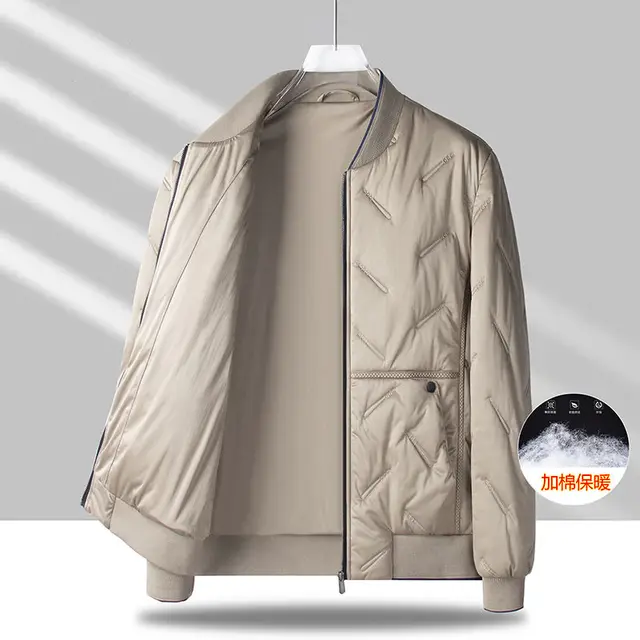 Ma-1 비행 플라이 재킷, 야구 라이트 다운 재킷, 짧은 두꺼운 따뜻한 다운 재킷, 겨울 가을: 스타일리시하고 따뜻한 겨울 필수품