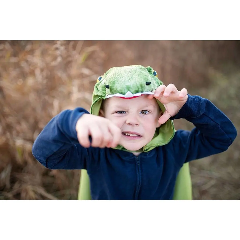 Kids Dinosaur Costume Hooded Cape Children's Animal Cloak Toddler Halloween Party Dress Up Outfit