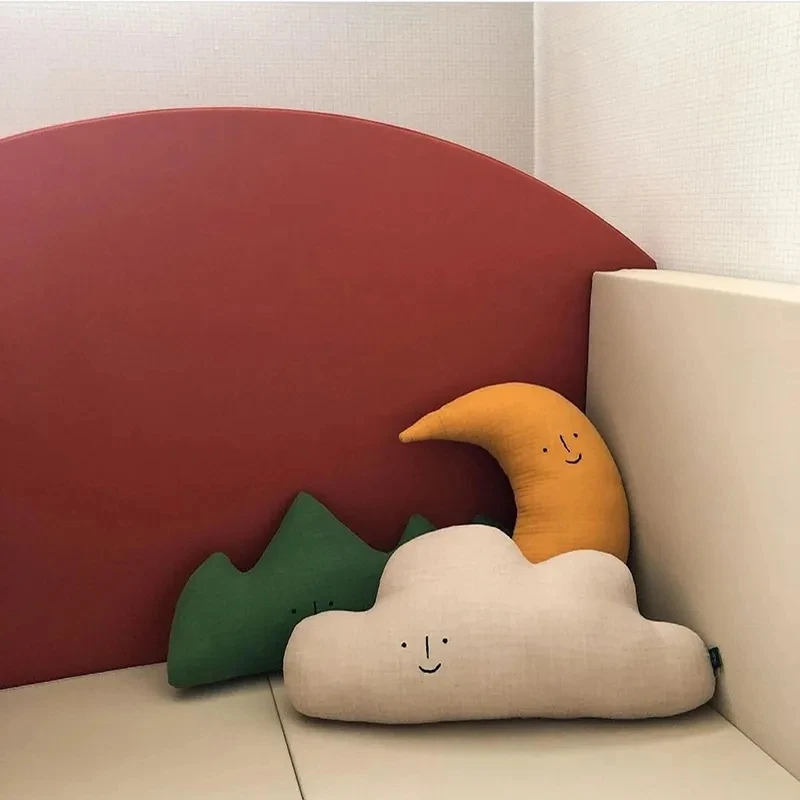 Korean Ins Baby Comfort Plush Toy Baby Sleeping Companion Doll Artifact Children's Room Pillow Photo Decoration Bedside Cushion 2