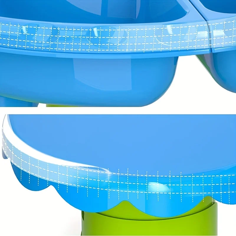 Kids Sand Water Table Toys for Toddlers 3 in 1 Sand & Water Play Table Beach Toy for Kids Table Activity Sensory Play Table Toys 6