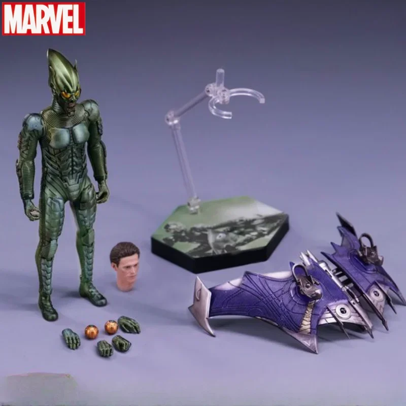 Pwtoys Pw2023 Green Goblin 1/12 16Cm Action Figure Regalo Giocattolo Da Collezione