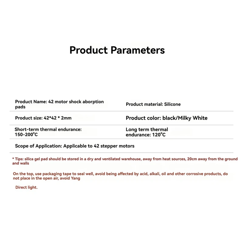 Stepper Motor Damper Kit Stepper Motor Damper Kit CNC Machine Parts, Noise Reduction, Vibration Isolation A