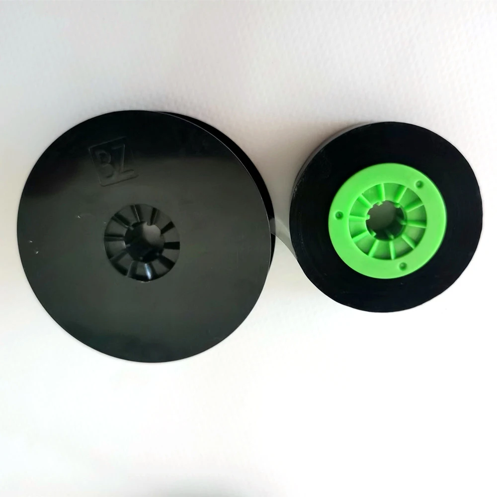 LETATWIN 잉크 리본 BZ-500BK 블랙 잉크 카트리지, 와이어 마커, 케이블 ID 프린터 LM-550A, LM-550E 라벨 타자기, 최대 10 개